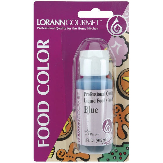 Liquid Food Color 1oz-Blue