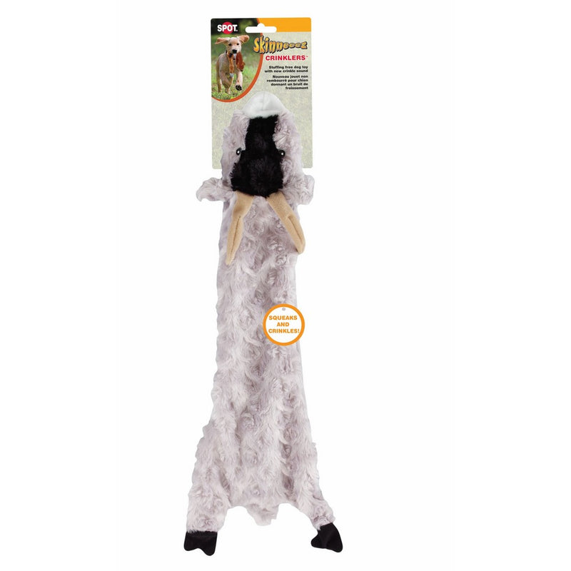 Ethical Pets Skinneeez Crinklers Goat Dog Toy, 23-Inch