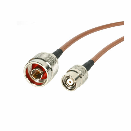 StarTech.com N Male to RP-TNC Wireless Antenna Adapter Cable - M/M - 1-Feet (NRPTNC1MM)