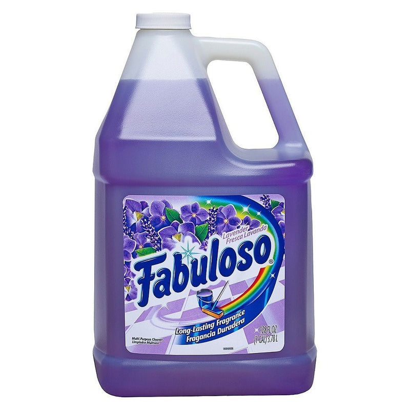 Fabuloso All-Purpose Cleaner Liquid Solution, Purple, Lavender Scent, 128 Fluid Ounce, 53058