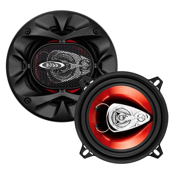 BOSS Audio CH5530 225 Watt (Per Pair), 5.25 Inch, Full Range, 3 Way Car Speakers (Sold in Pairs)