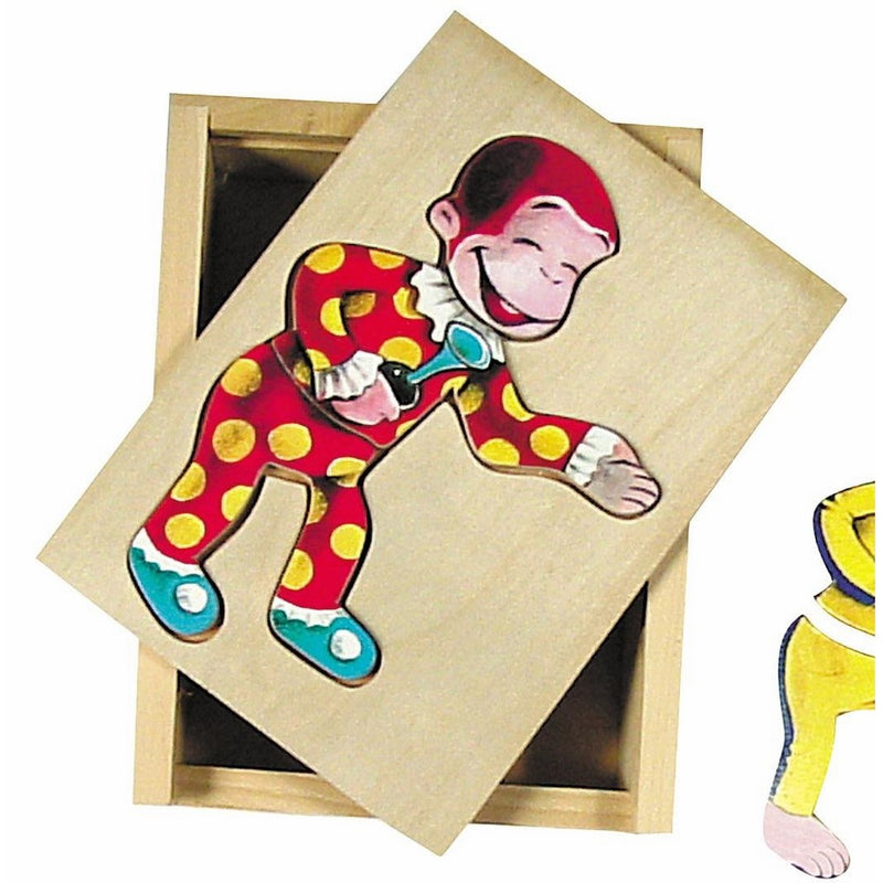 Schylling Curious George Moody Puzzle