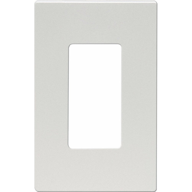 Eaton 9521SG ASPIRE Screwless Wallplate, 1 Gang, Silver Granite