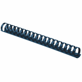 Fellowes Plastic Comb Binding Spines, 3/4 Inch Diameter, Navy, 150 Sheets, 100 Pack (52392)