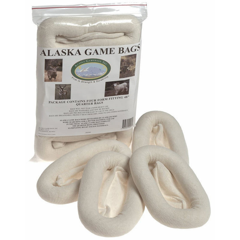 Alaska Game Deer, Antelope and Sheep Bags, 48-Inch (Pack of Four)