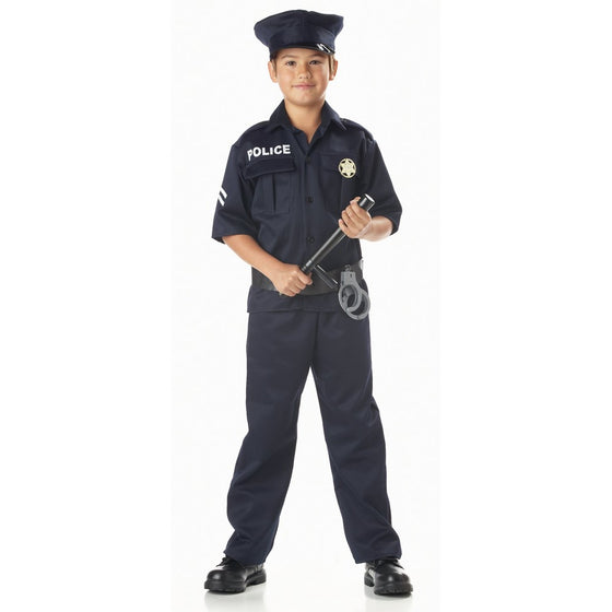 California Costumes Toys Police, Medium