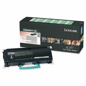 Lexmark X264H11G High-Yield Toner Cartridge 9000 Page-Yield Black