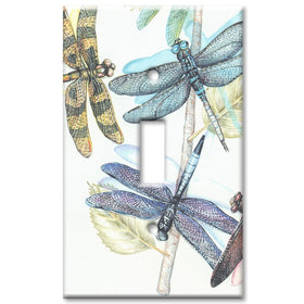 Art Plates - Dragonflies Switch Plate - Single Toggle