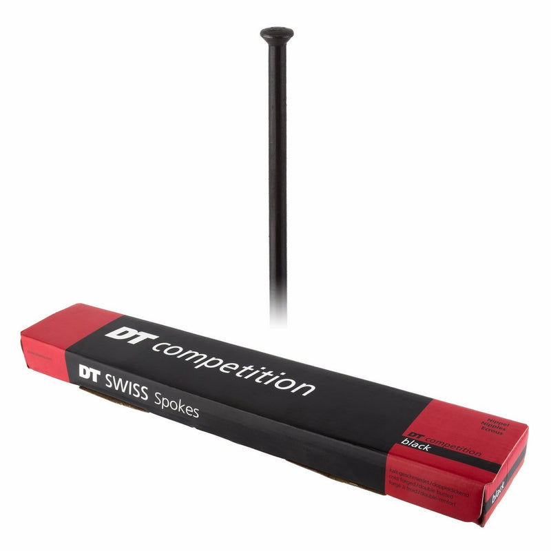 DT SWISS DT Comp Straight-Pull 2.0/1.8 290 AL Spokes, Black
