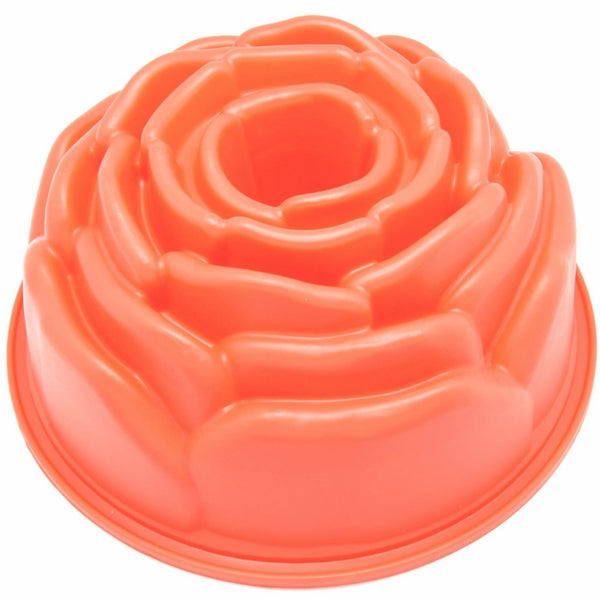 Freshware CB-608BR 15-Cavity Silicone Dimpled Valentine Heart Chocolate, Candy and Gummy Mold