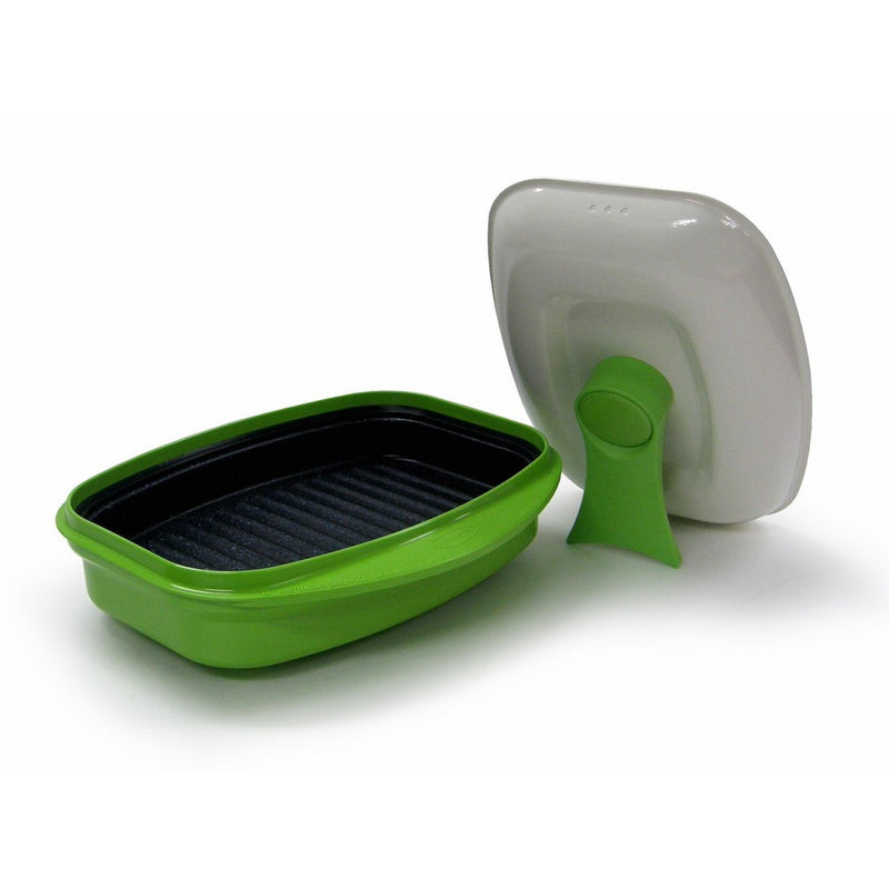 Microhearth 2-piece Grill Pan for Microwave Cooking
