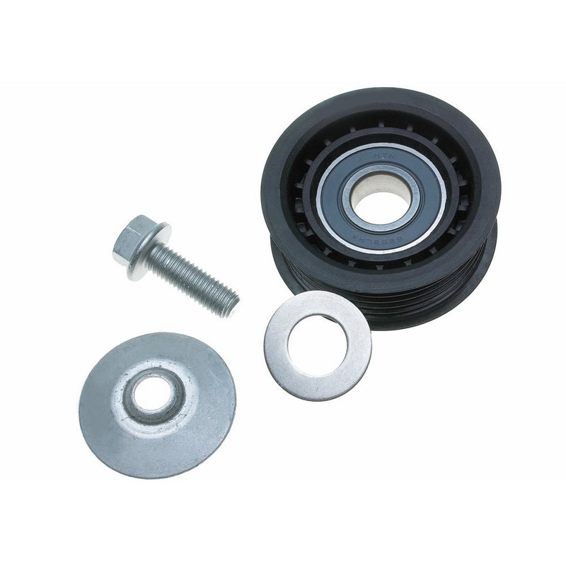 ACDelco 36079 Professional Flanged Idler Pulley with Bolt, Dust Shield, and Washer