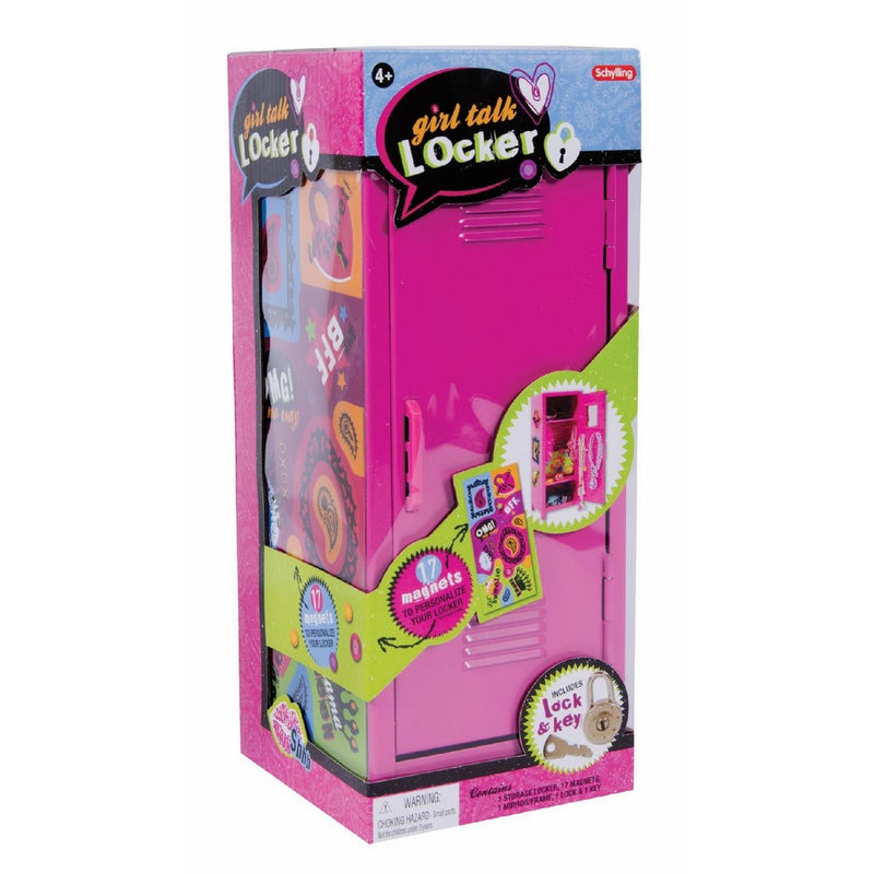 Schylling MLM Girl's Talk Locker, 11.25-inch