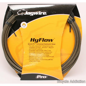 Jagwire HyFlow Disc Hose Carbon Silver, 3000mm Requires Jagwire HyFlow Quick-Fit Kit
