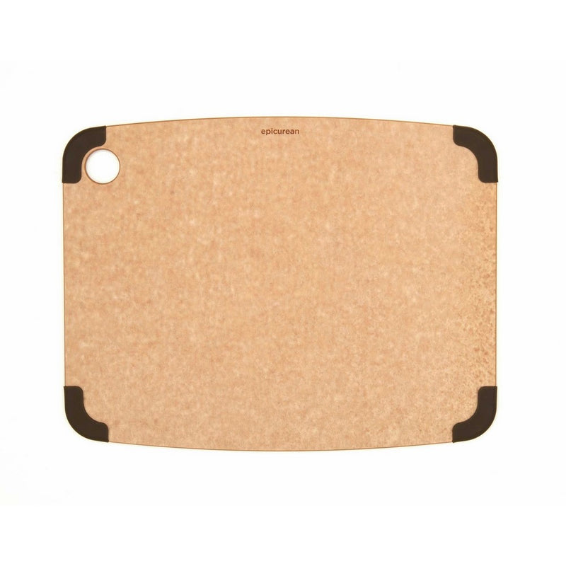 Epicurean Non-Slip Series Cutting Board, 14.5-Inch by 11.25-Inch, Natural/Brown