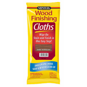 Minwax 308240000 Wood Finishing Clothes, Dark Mahogany