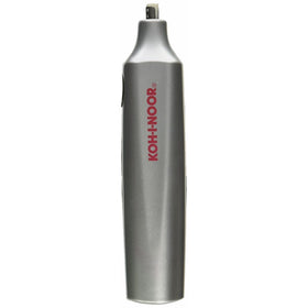 Koh-I-Noor Battery Operated Eraser, Lightweight, Latex-free, 1 Each, Silver (EB-1200)