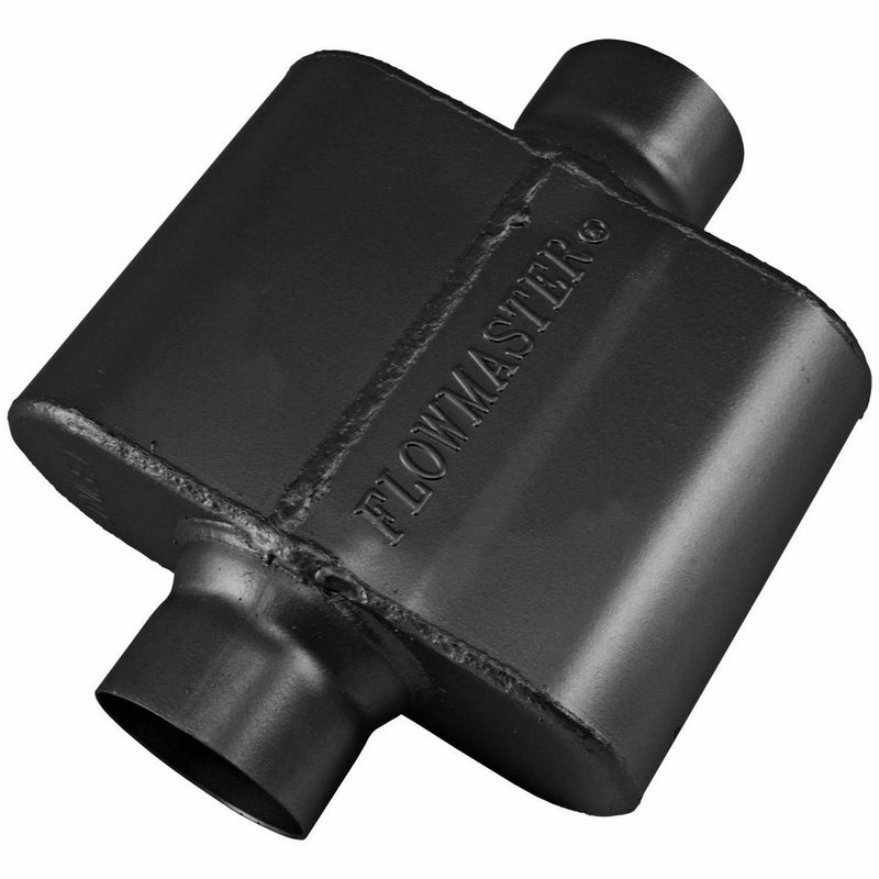 Flowmaster 325108 10 Series Race Muffler - 2.50 Center IN / 2.50 Center OUT - Aggressive Sound
