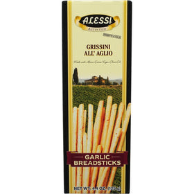 Alessi Garlic Breadsticks, 4.4-Ounce Boxes (Pack of 12)