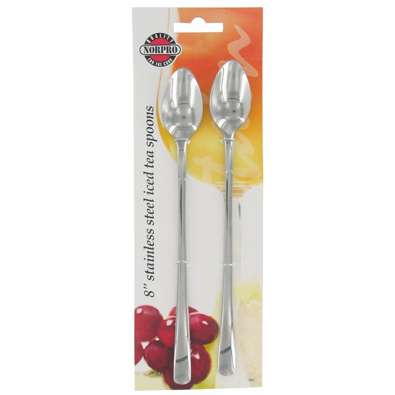 Norpro 460 Stainless Iced Tea Spoons, 2-Piece Set