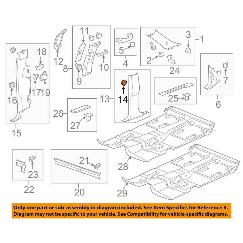 GM Clip - Part# 11561654