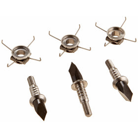 Muzzy 112 - SG-X Bowhunting Small Game Grasshoppers 100 Grain Broadhead, 3 Pack