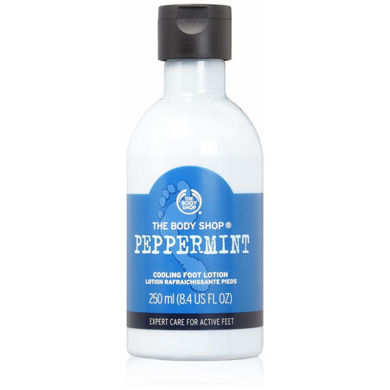 The Body Shop Peppermint Cooling Foot Lotion, 8.4-Fluid Ounce