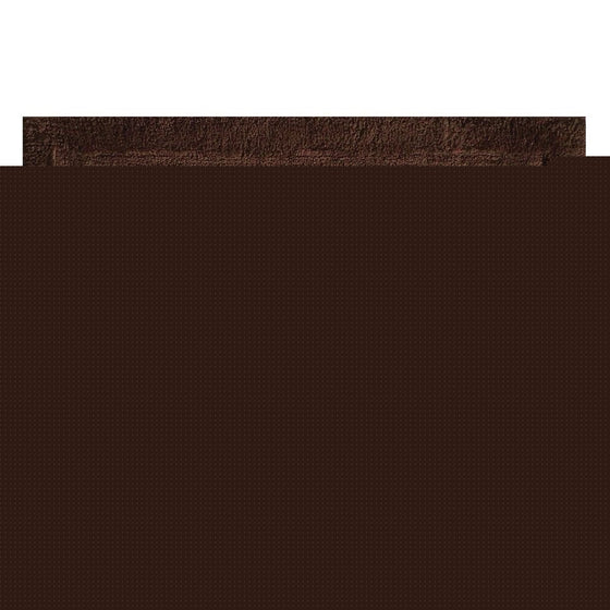 InterDesign Microfiber Spa Bathroom Accent Rug, 34” x 21" Inches, Chocolate