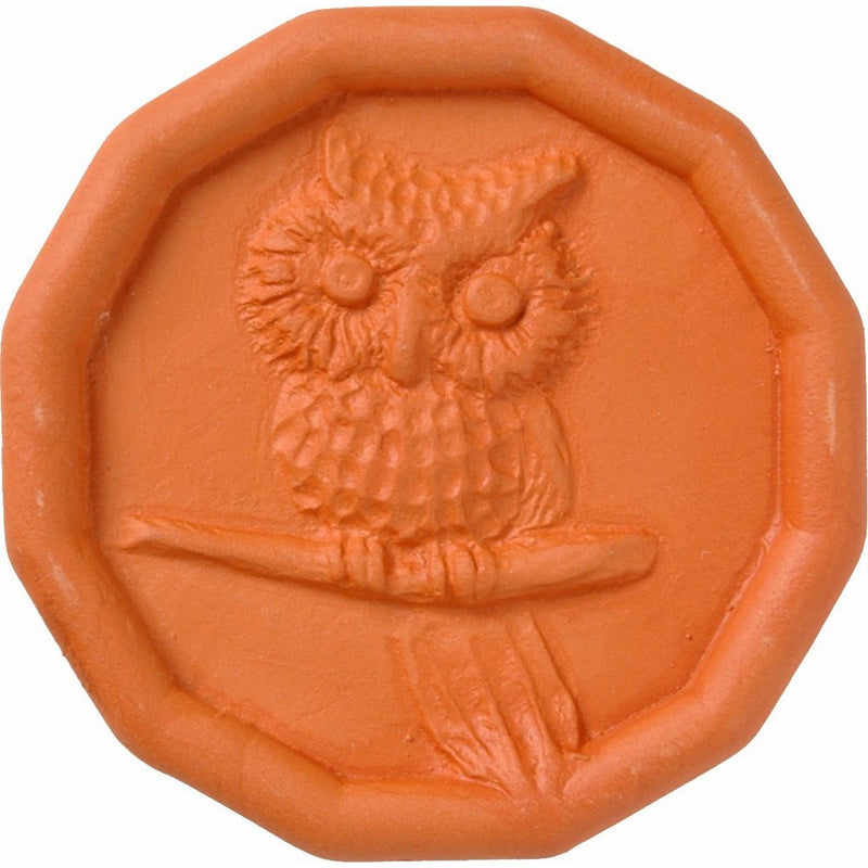JBK Owl Terra Cotta Brown Sugar Saver