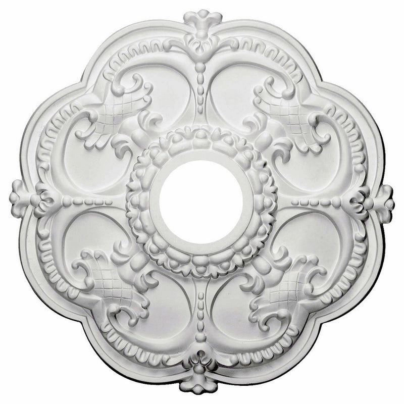 Ekena Millwork CM17RO 18-Inch OD x 3 1/2-Inch ID x 1 1/2-Inch Rotherham Ceiling Medallion