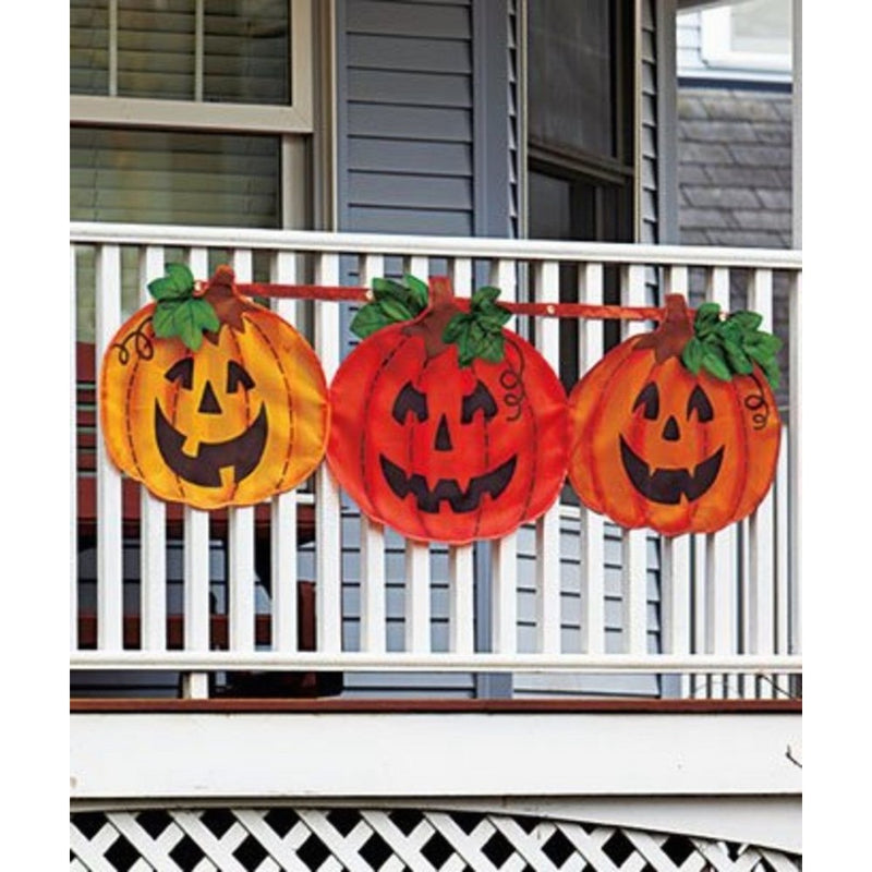 1 X Halloween Pumpkin Bunting