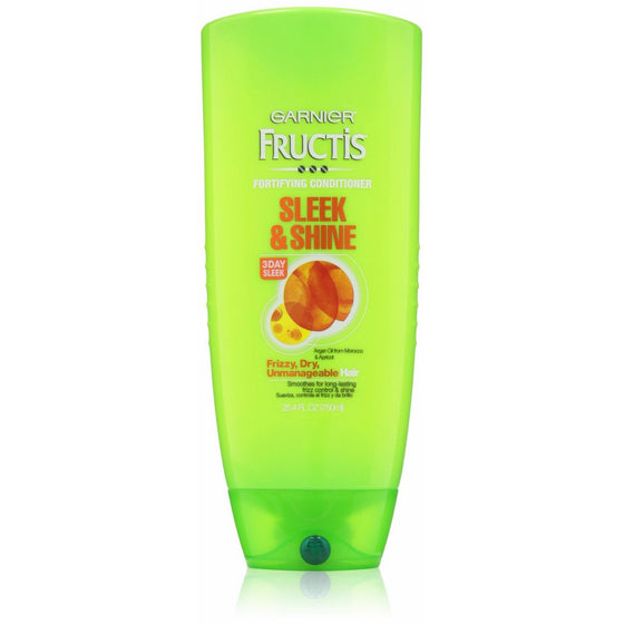 Garnier Fructis Sleek & Shine Conditioner, 25.4 Fluid Ounce