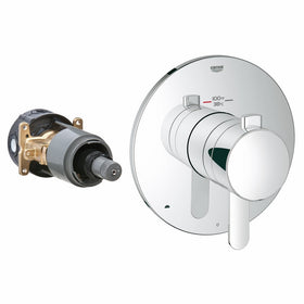 Grohflex Cosmopolitan Dual Function Thermostatic Trim With Control Module
