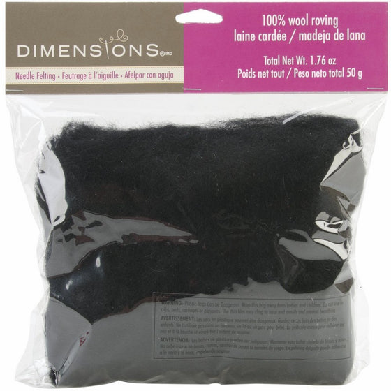 Dimensions 72-73838 Roving Roll, Bulk Black