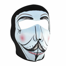ZANheadgear Neoprene Full Face Mask, Vendetta