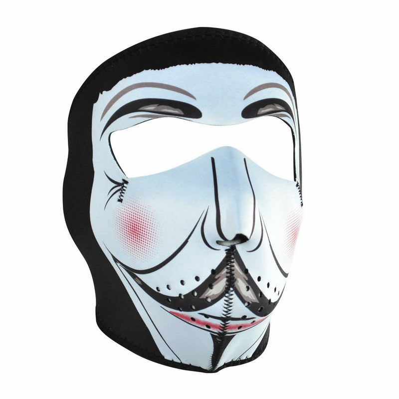 ZANheadgear Neoprene Full Face Mask, Vendetta