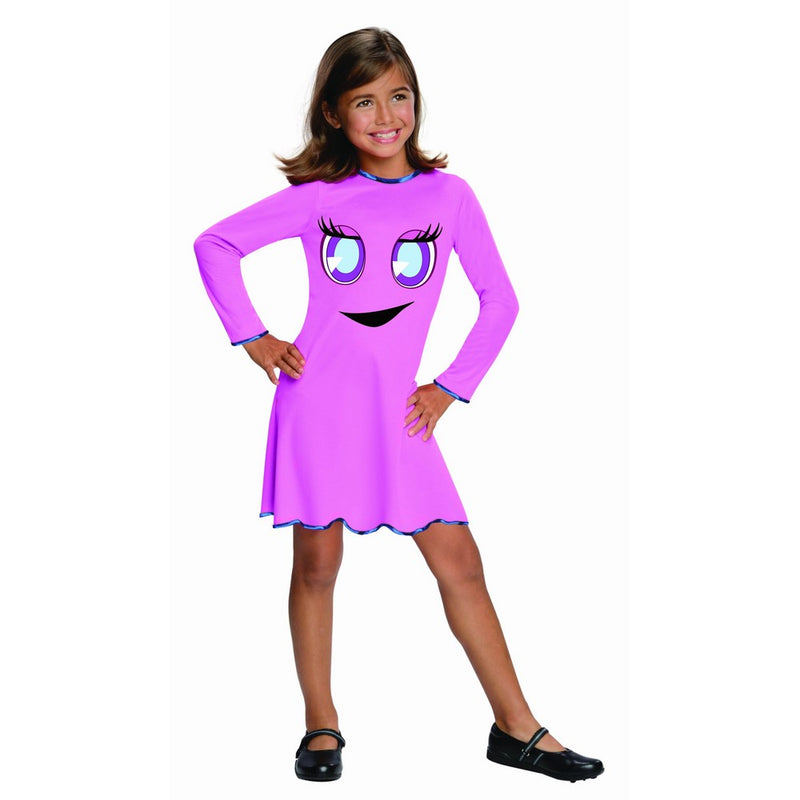 Pac-Man and The Ghostly Adventures Halloween Sensations Girl Pinky Costume, Medium