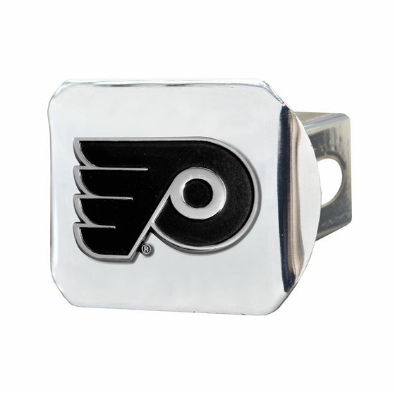 FANMATS 15149 NHL Philadelphia Flyers Chrome Hitch Cover , 3.4"x4"