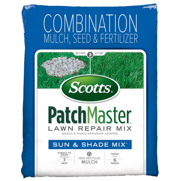 Scotts PatchMaster Lawn Repair Mix - Sun and Shade Mix, 4.75-Pound (Grass Seed Mix)