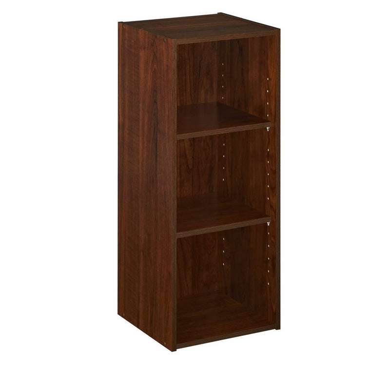 ClosetMaid 1305 Stackable 3-Shelf Organizer, Dark Cherry