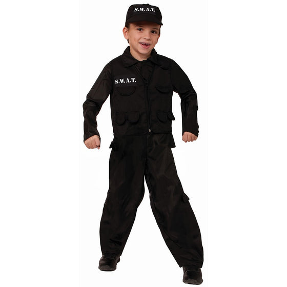 Forum Novelties SWAT Police Child Costume, Medium