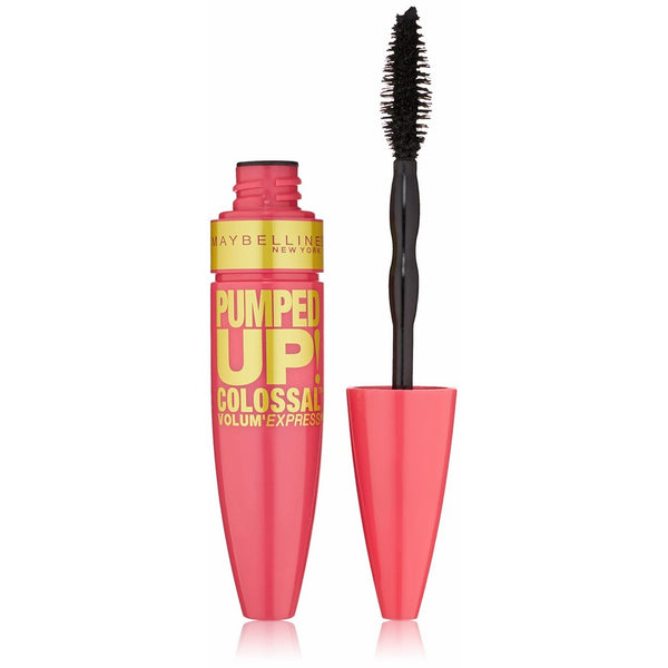 Maybelline Volum' Express Pumped Up! Colossal Washable Mascara, Glam Black, 0.33 fl. oz.