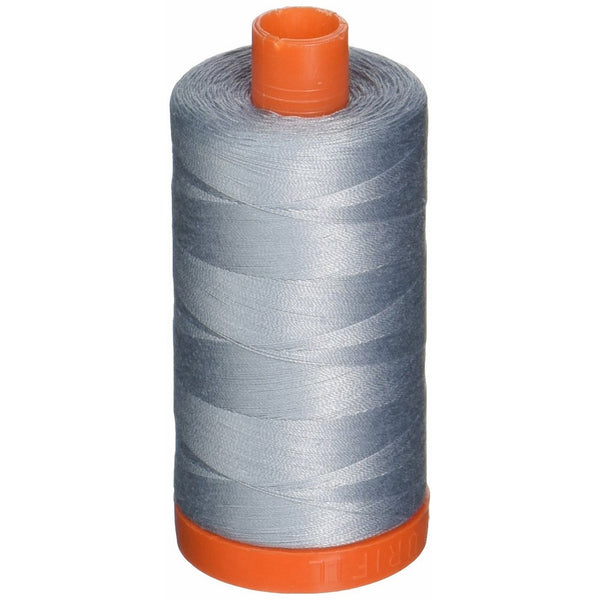 Aurifil A1050-2612 Solid 50W 1422 yd Artic Sky Mako Cotton Thread