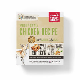 Honest Kitchen The Human Grade Dehydrated Organic Grain Chicken Dog Food, 2 lb - Revel