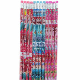 Disney Princess Little Mermaid Ariel 12 Wood Pencils Pack