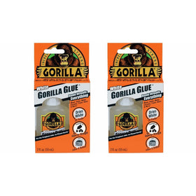 Gorilla 5201204-2 White Glue (2 Pack), 2 oz, White