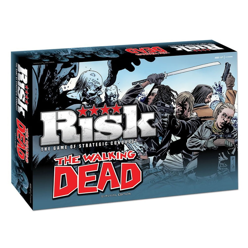 USAopoly The Walking Dead Risk: Survival Edition