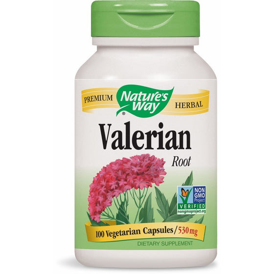 Nature's Way Valerian Root, 530 mg, 100 Capsules,