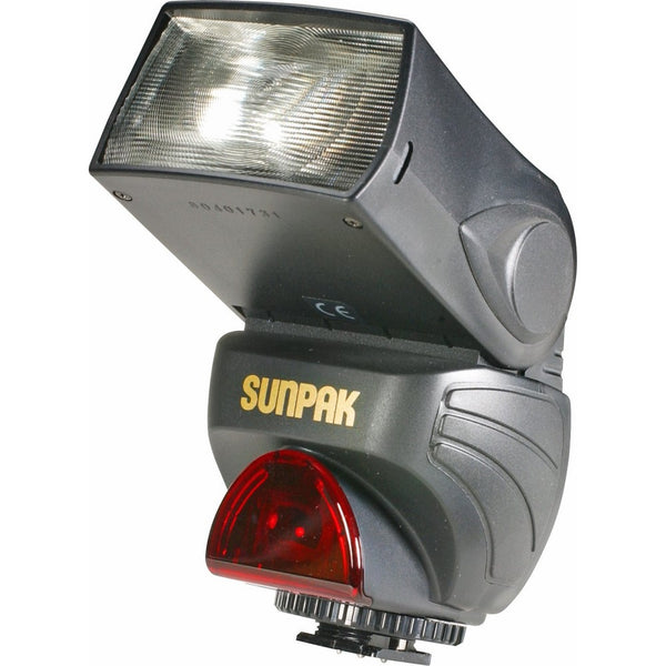 Sunpak PZ40X II Power Zoom Digital Flash for all Nikon TTL, D-TTL, and i-TTL Cameras (Black)