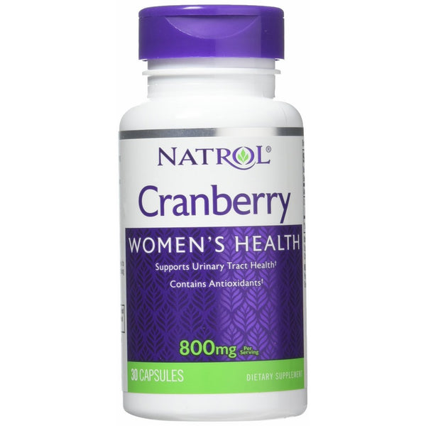 Natrol Cranberry Capsules, 800mg, 30 Count